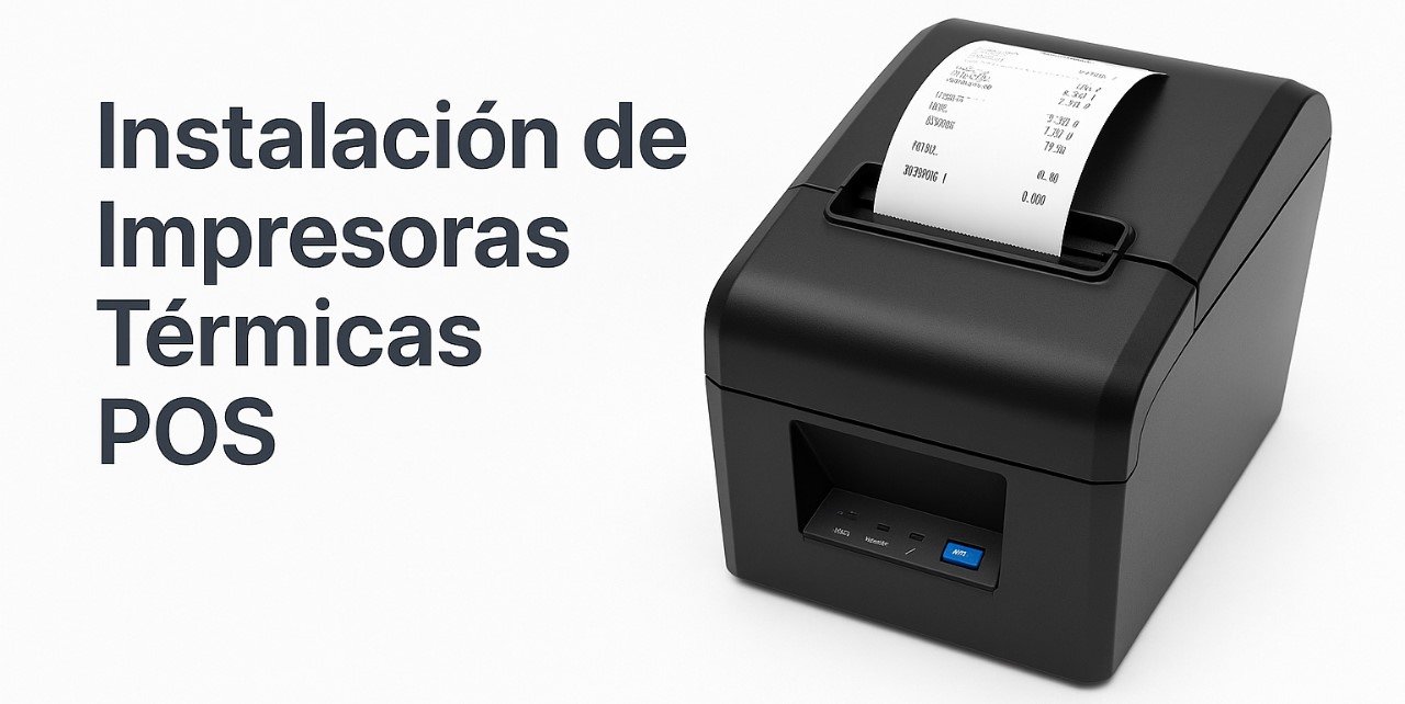 Cómo instalar impresoras térmicas POS (58 y 80 mm) con drivers incluidos